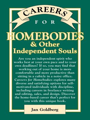 cover image of Careers for Homebodies & Other Independent Souls